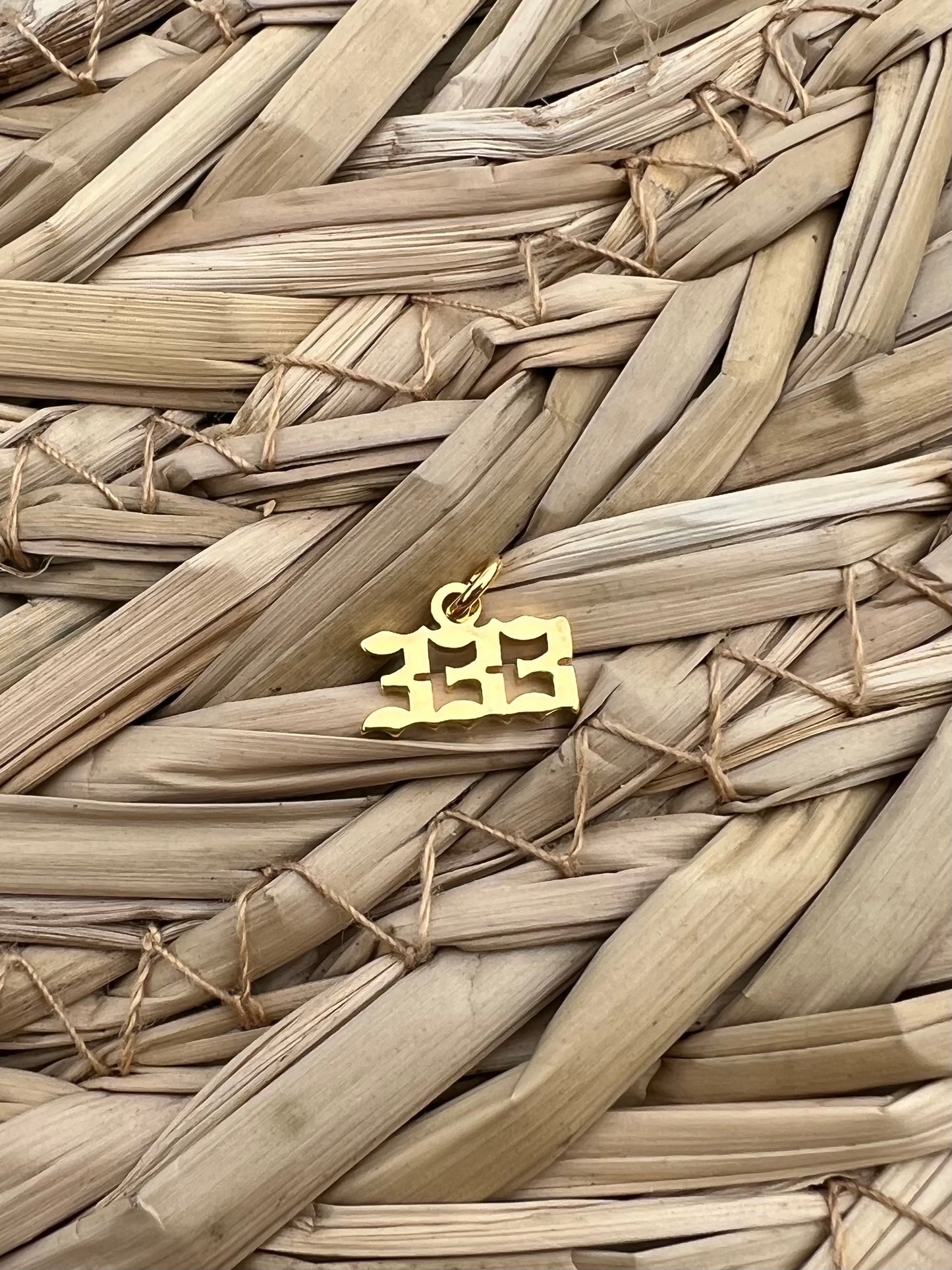 Angel Number Charms (24k Gold Filled)