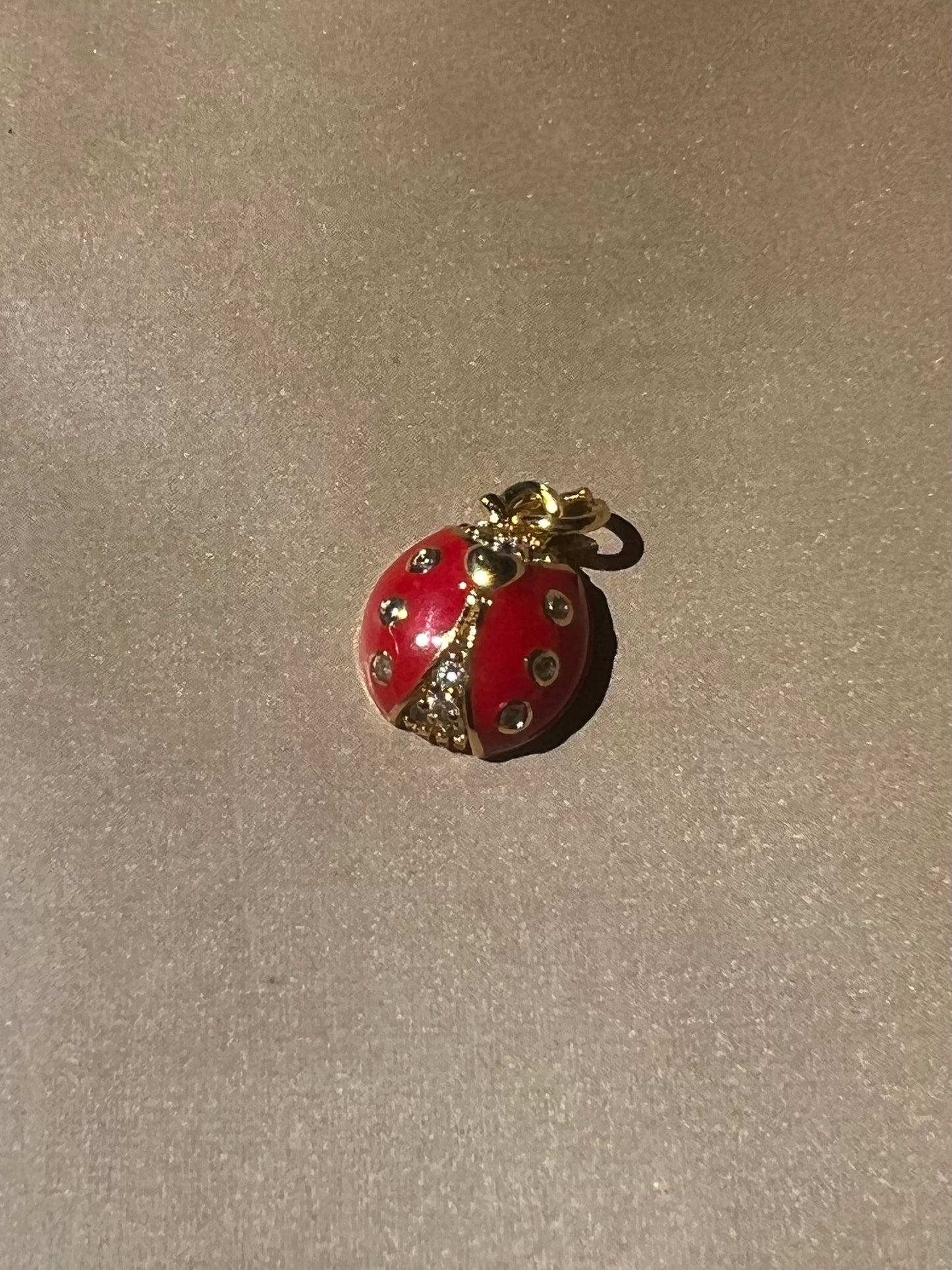 Lady bug charm