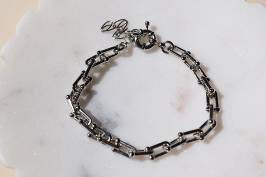 Blake Chain Bracelet (Silver)