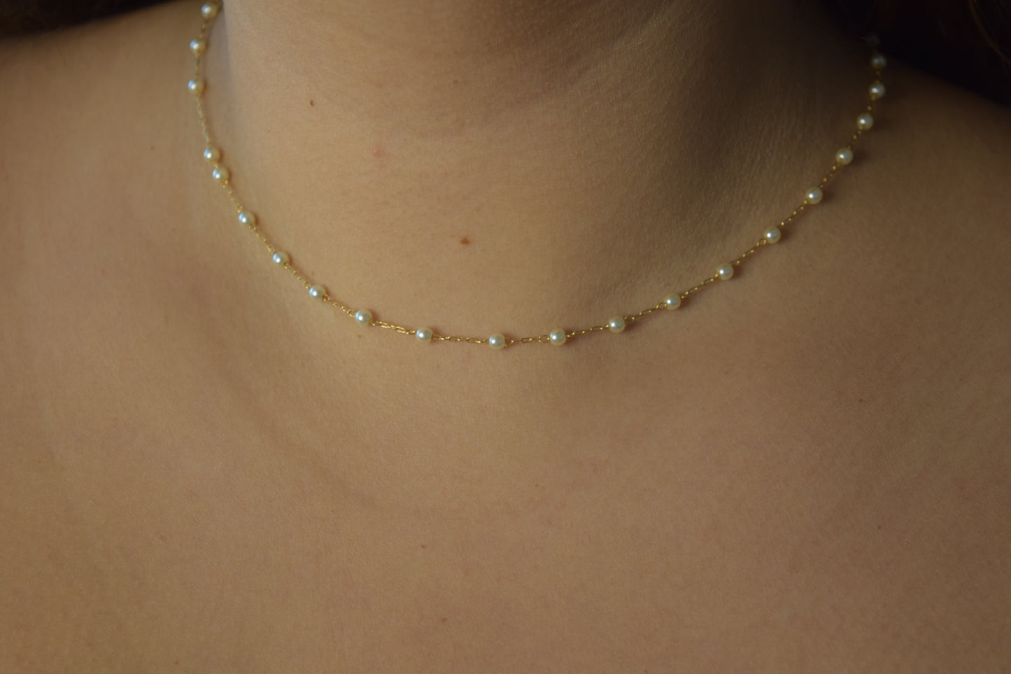 Audrey Pearl Necklace