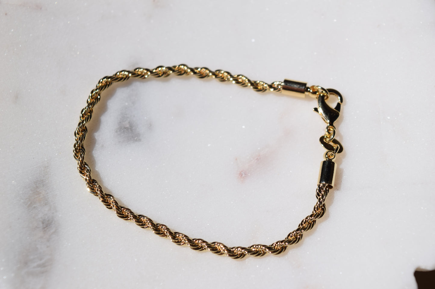 Amanda Rope Bracelet (18K Gold Filled)