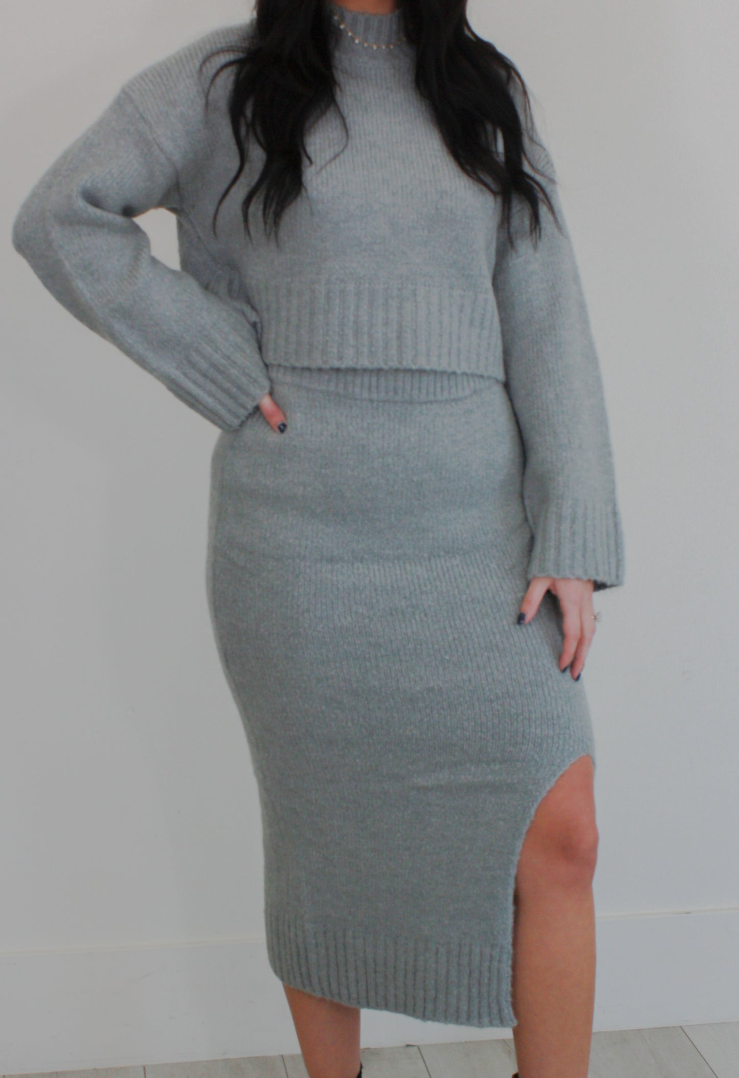 Sweater Dress Set