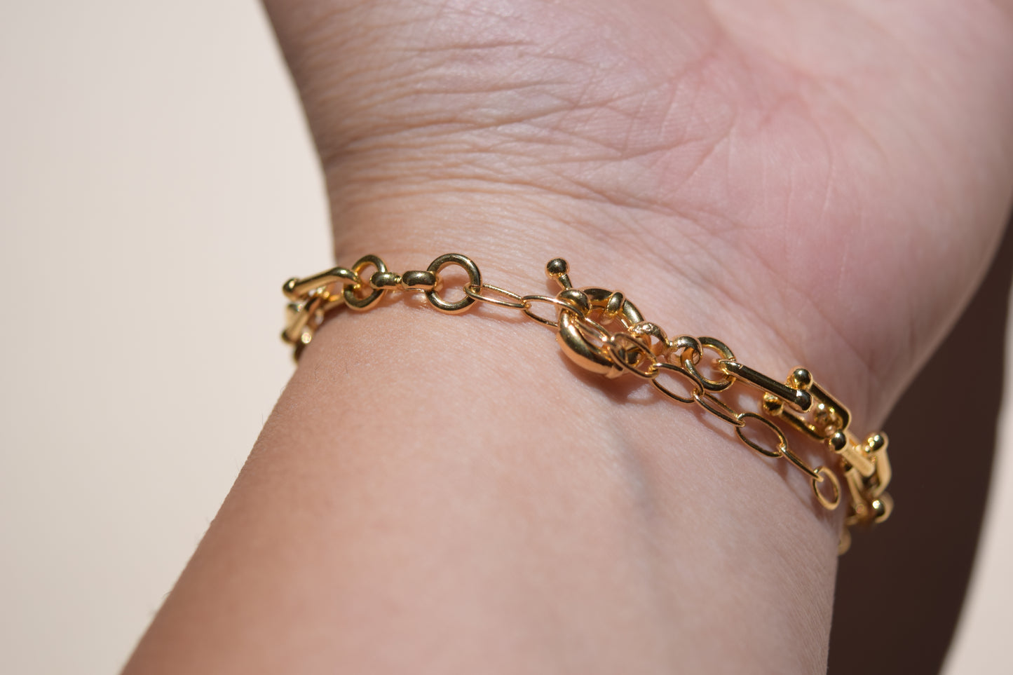 Blake Chain Bracelet (18K Gold Filled)