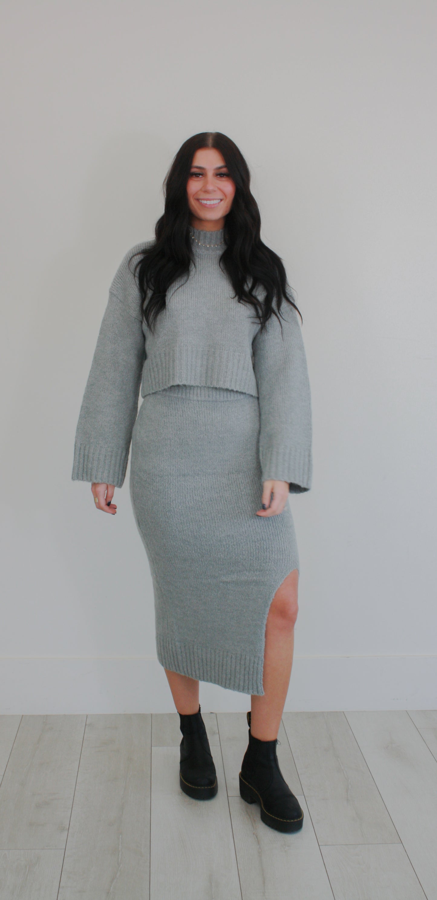 Sweater Dress Set