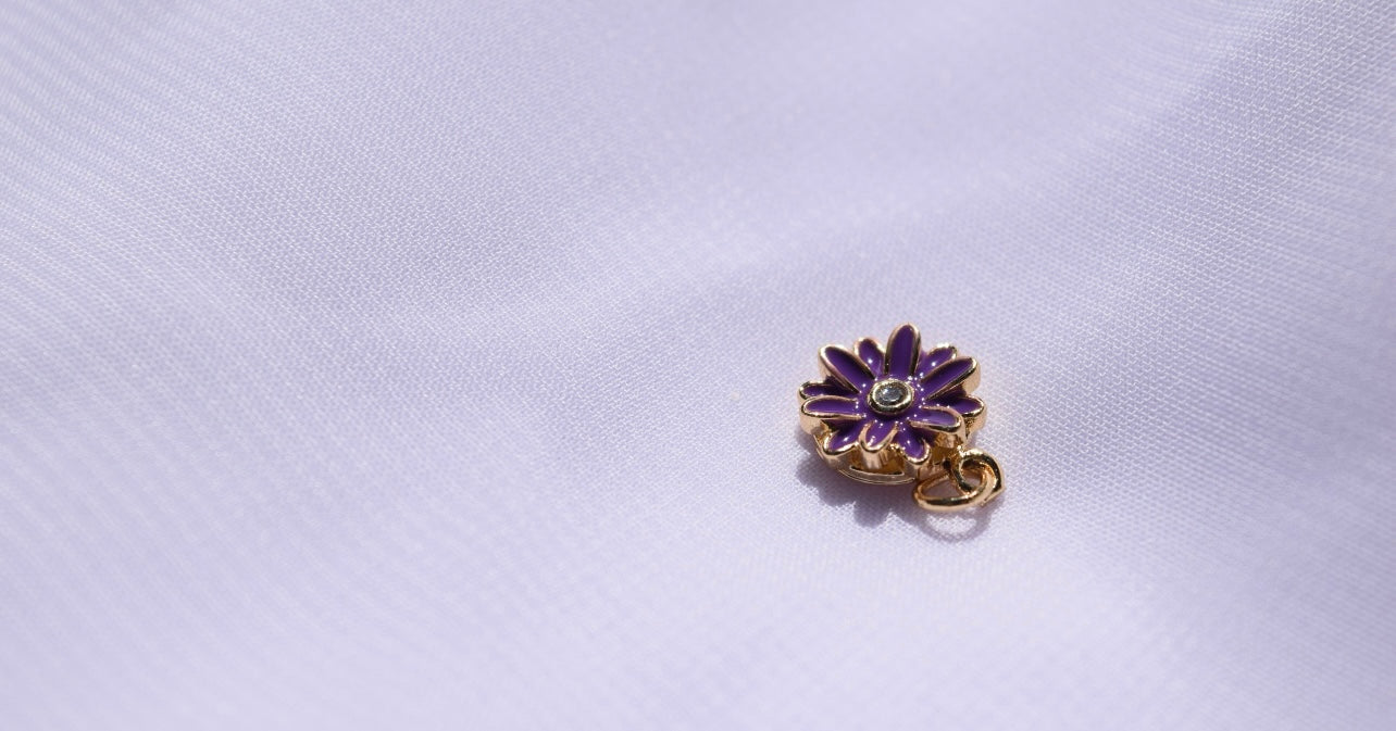 Flower Charm Gold Filled