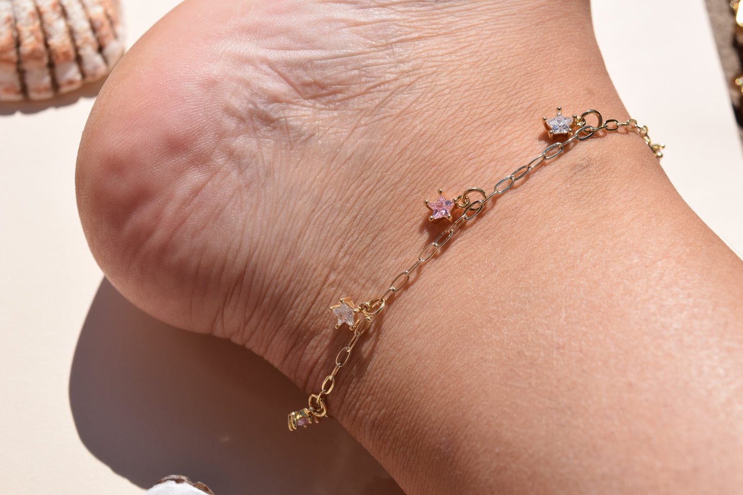 Starry Anklet (18K Gold Filled)