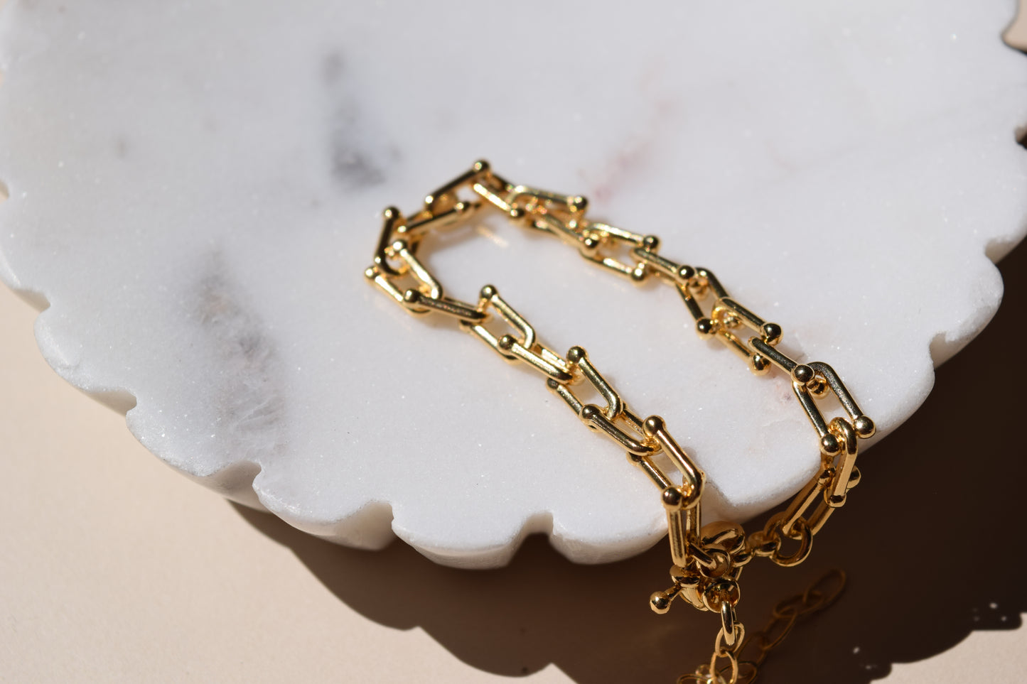 Blake Chain Bracelet (18K Gold Filled)