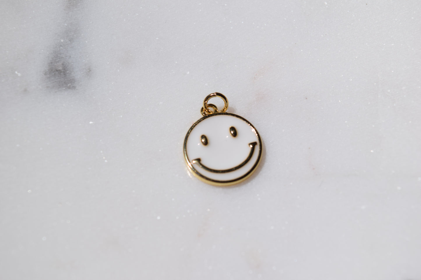 Big Smiley Face Charm