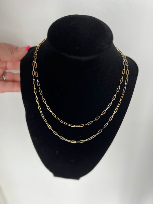 Paperclip Chain (18K Gold Filled)