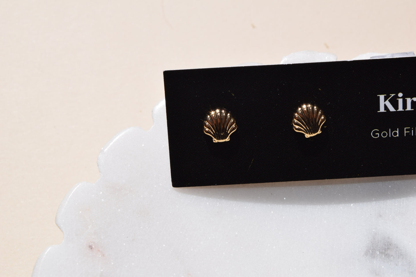 Sea Shell Studs (18K Gold Filled)