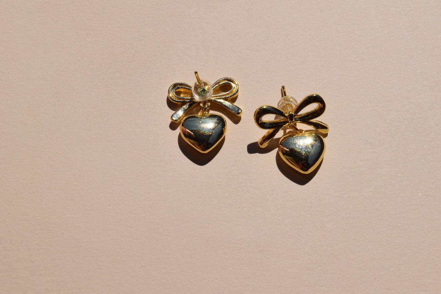 Quincee Bow Earrings (18K Gold Filled)