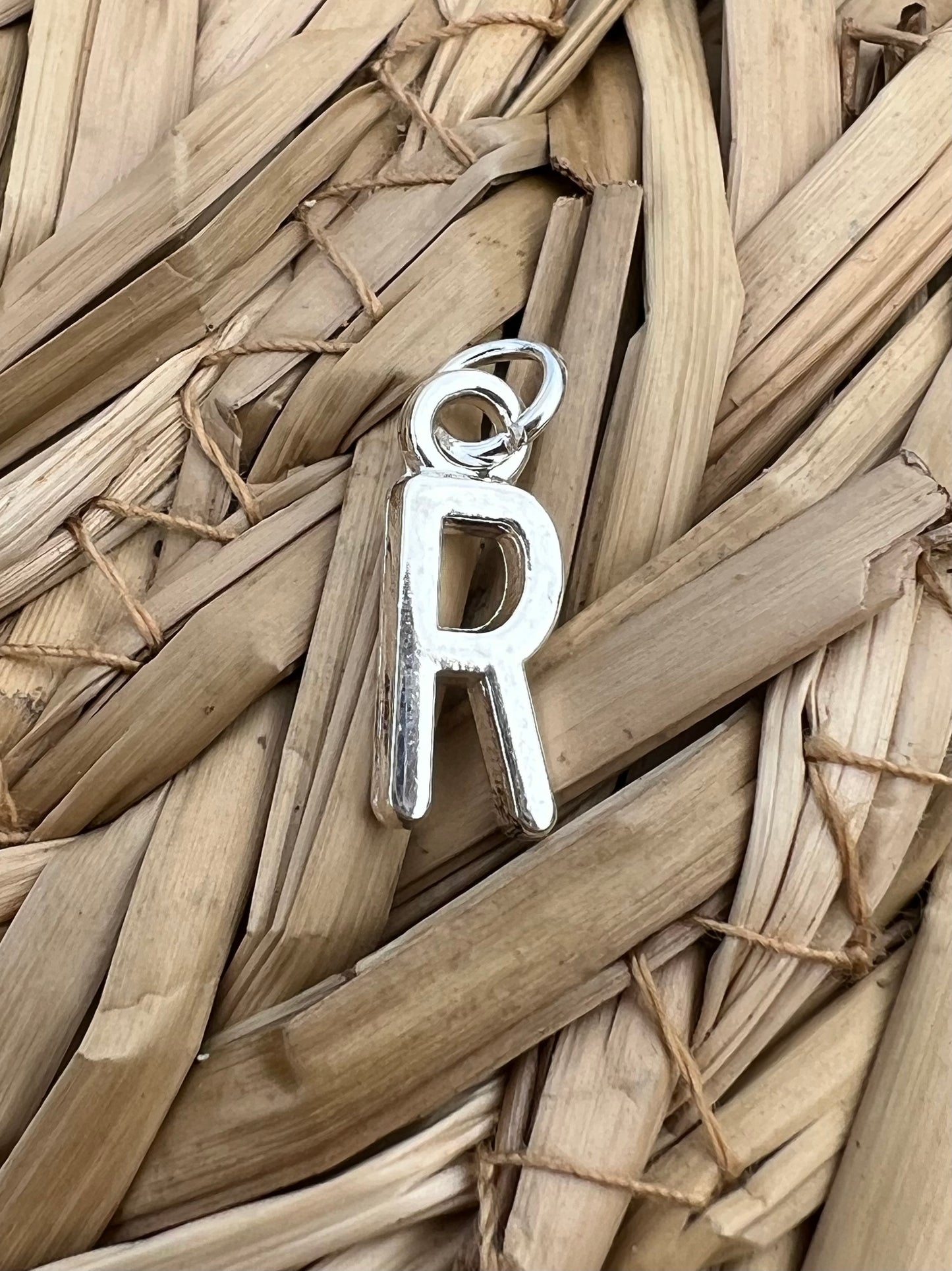 Silver Alphabet Letters