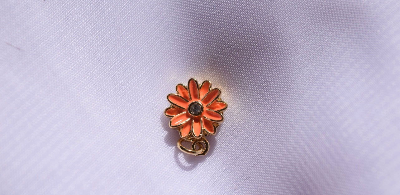 Flower Charm Gold Filled