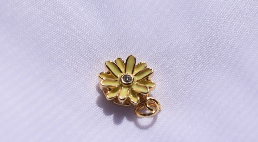 Flower Charm Gold Filled