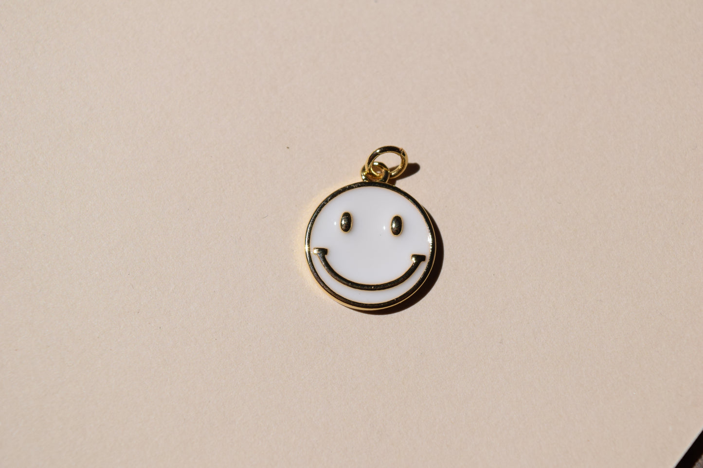 Big Smiley Face Charm