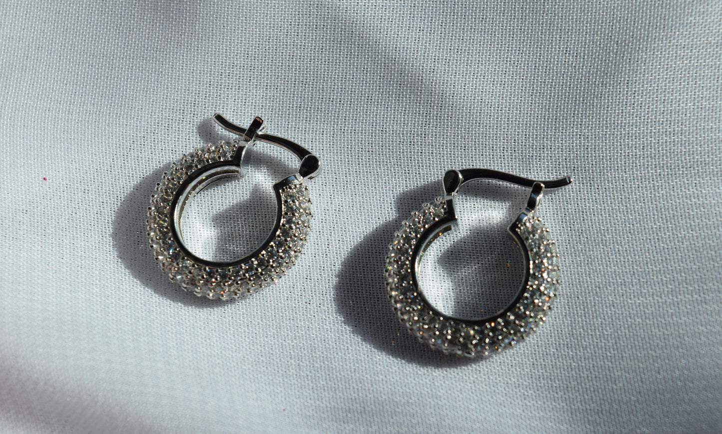 Amora Hoops Silver