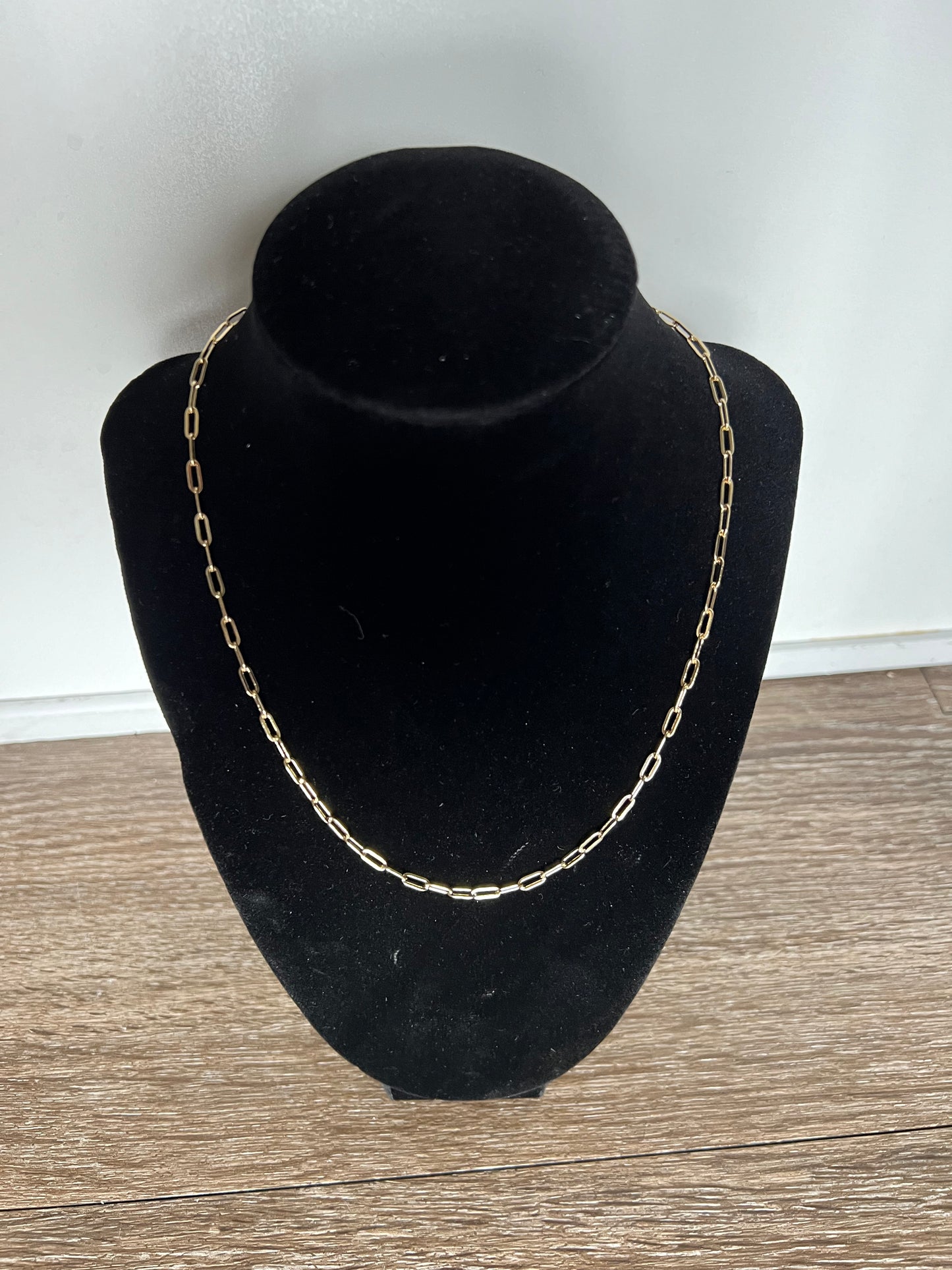 Silver Paperclip Chain