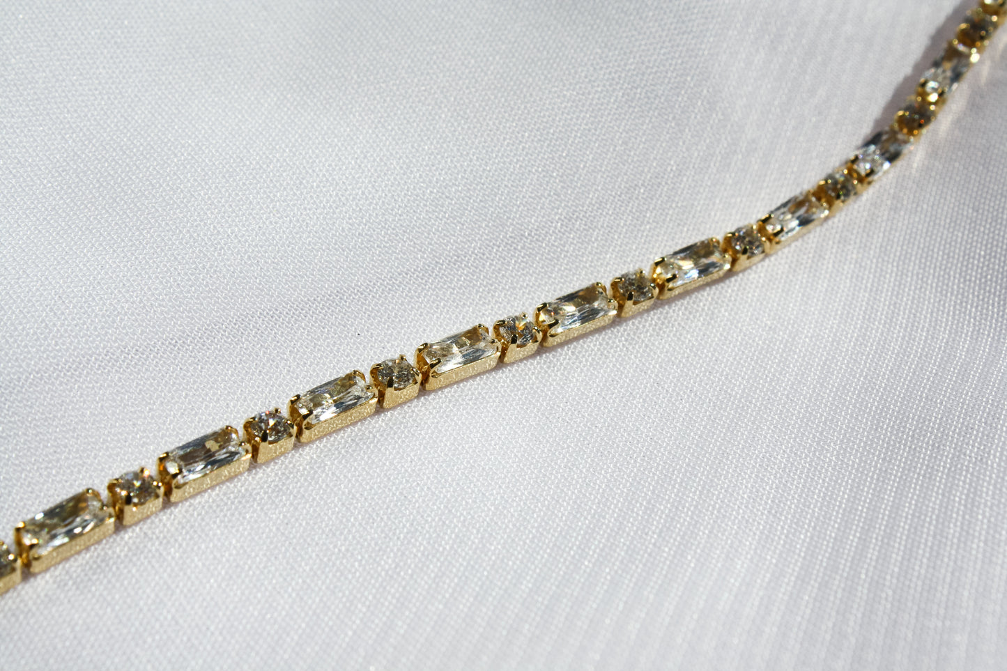 Genevieve Baguette Bracelet