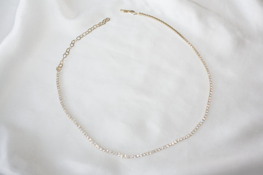 Taylor CZ Tennis Necklace 2mm