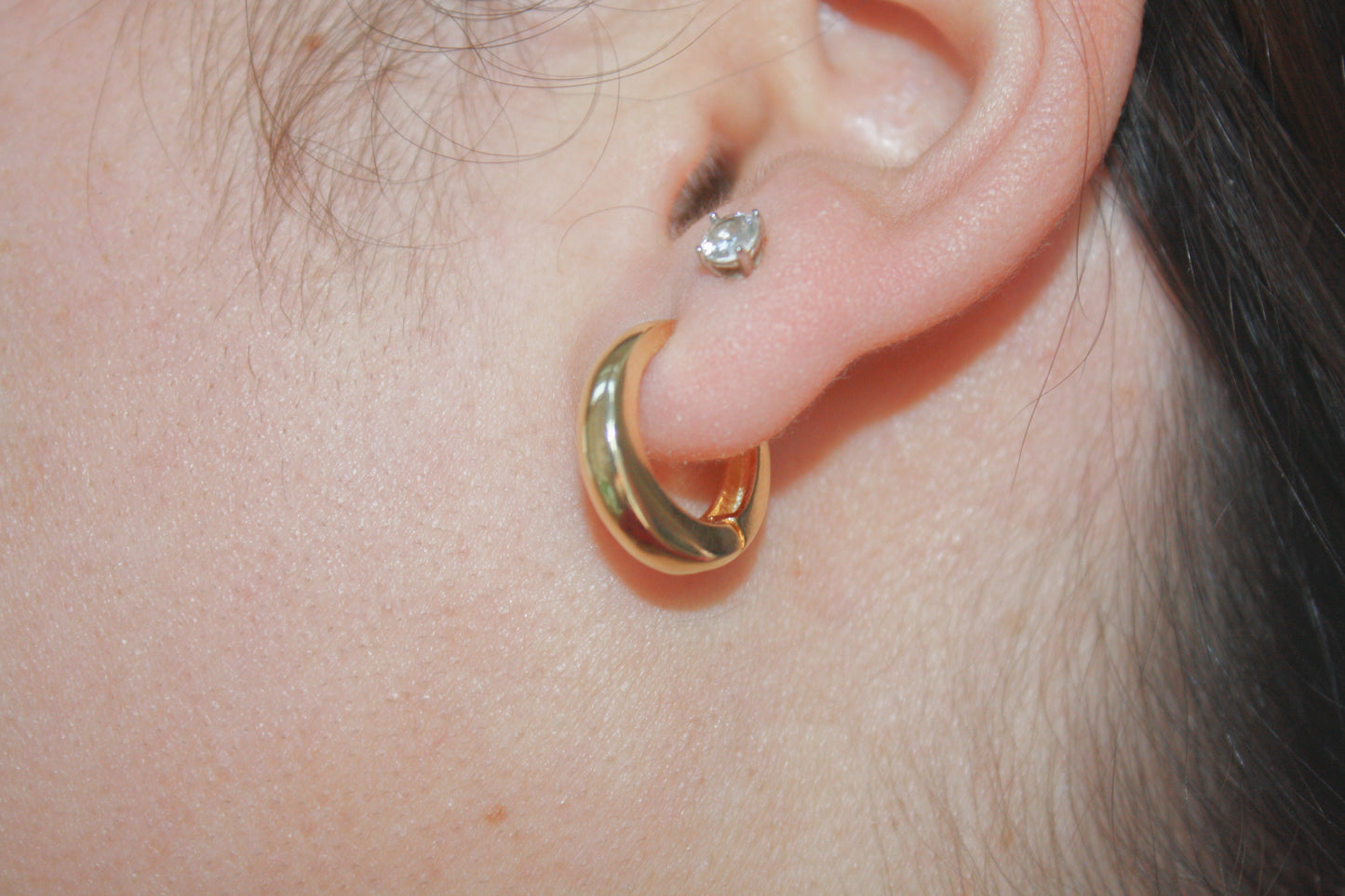 Cosette Hoop Earrings (18K Gold Filled)