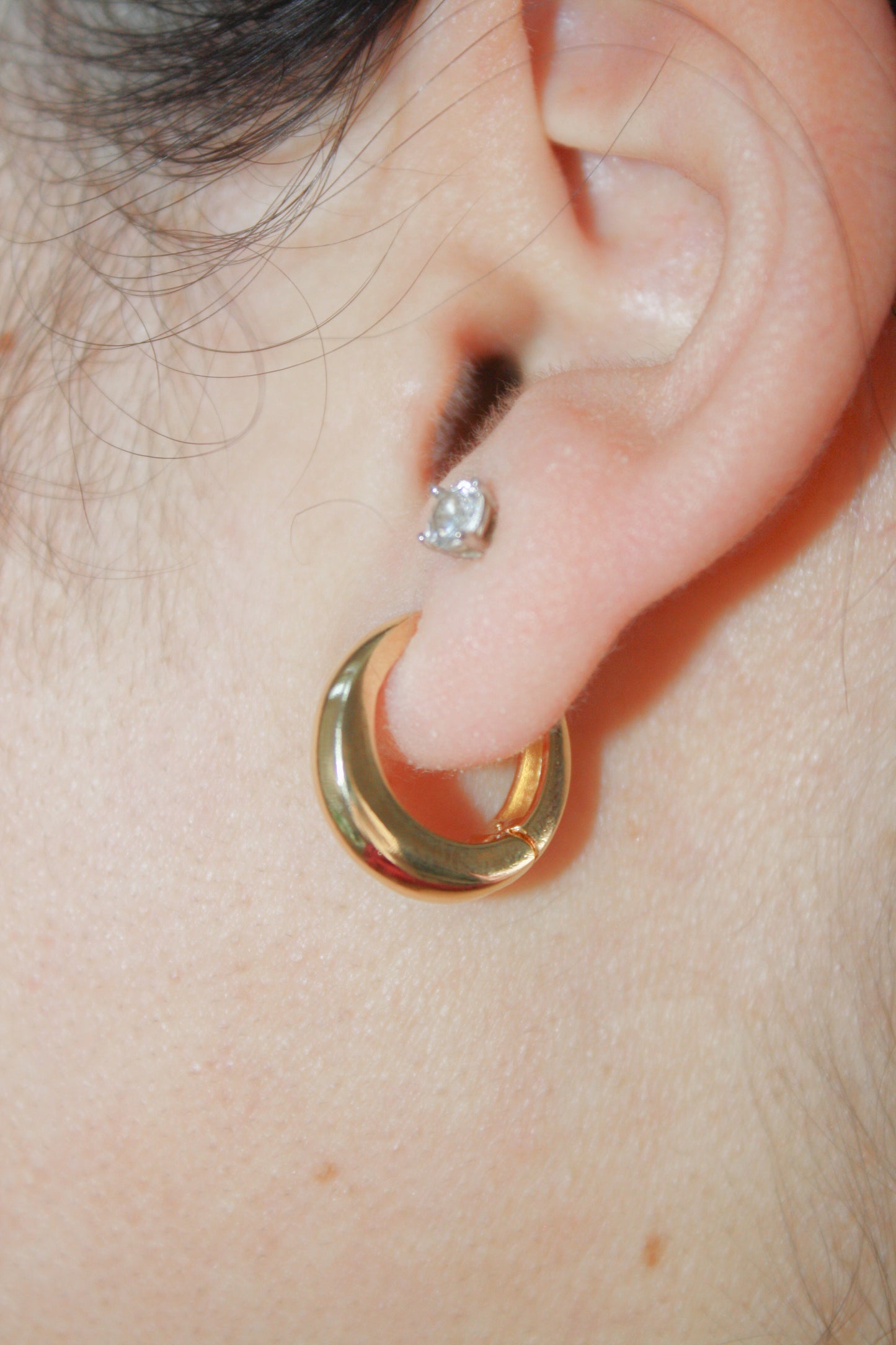 Cosette Hoop Earrings (18K Gold Filled)