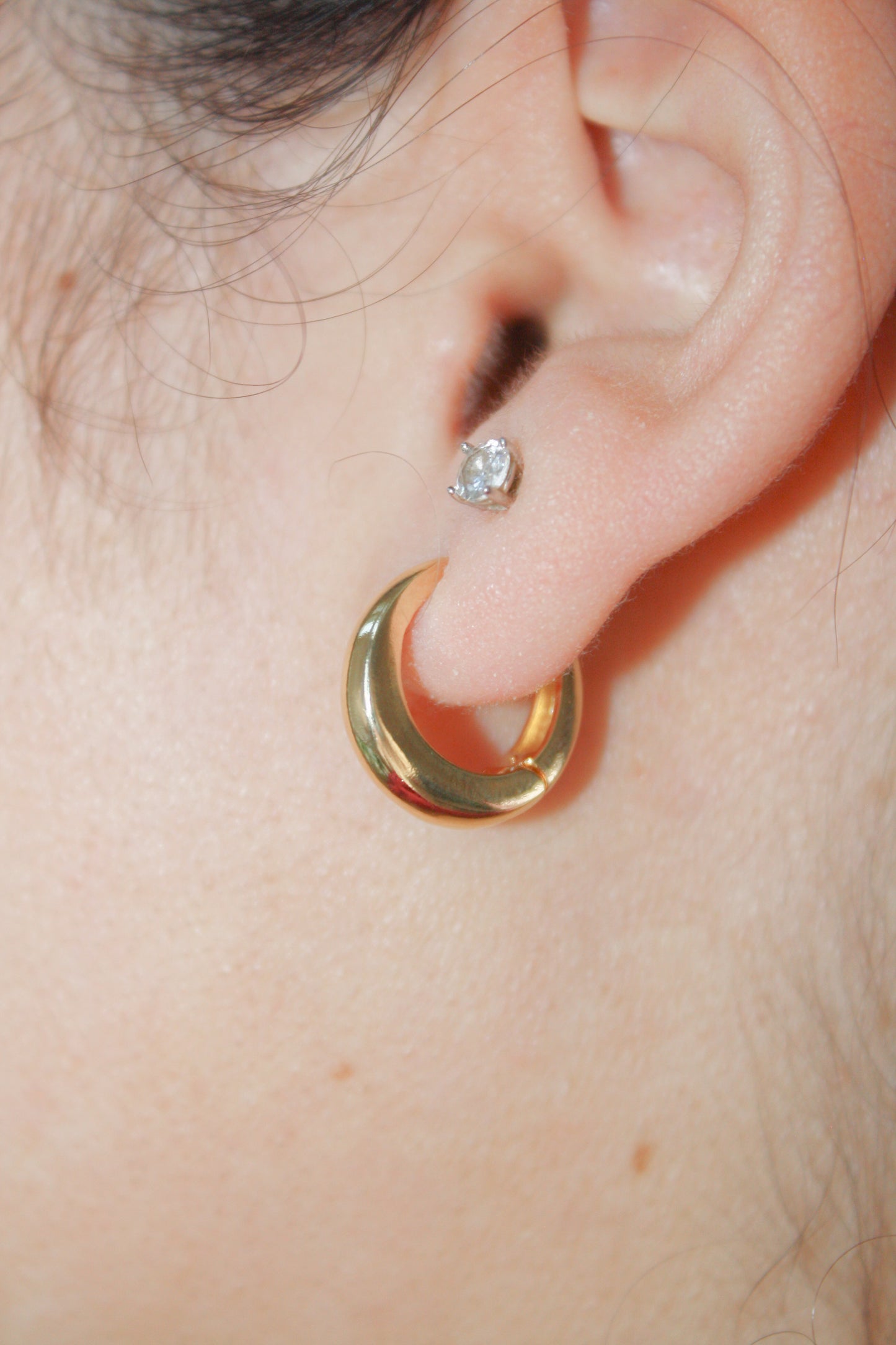 Cosette Hoop Earrings (18K Gold Filled)